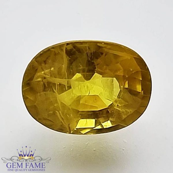 Yellow Sapphire 1.77ct Natural Gemstone Thailand