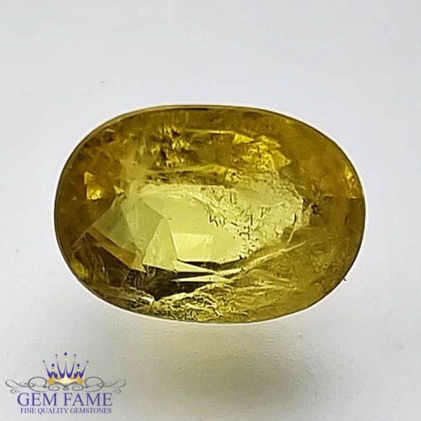 Yellow Sapphire 1.88ct Natural Gemstone Thailand