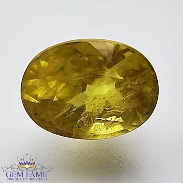 Yellow Sapphire 2.60ct Natural Gemstone Thailand