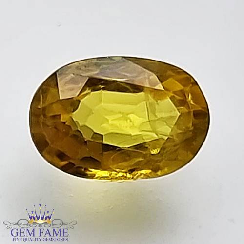 Yellow Sapphire 1.13ct Natural Gemstone Thailand