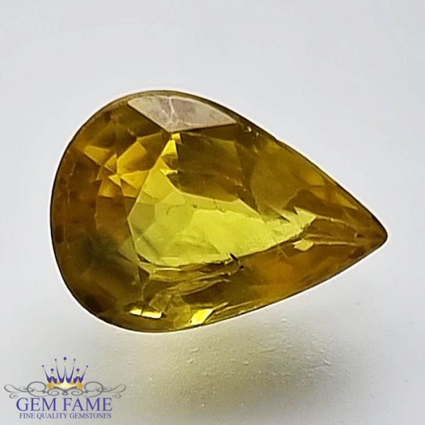Yellow Sapphire 1.79ct Natural Gemstone Thailand