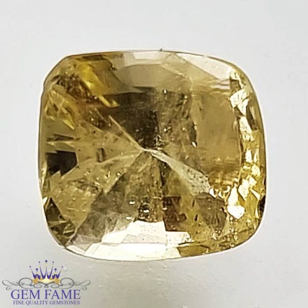 Yellow Sapphire 1.67ct (Pukhraj) Stone Ceylon