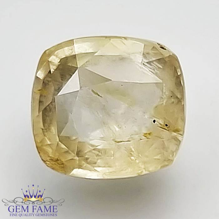 Yellow Sapphire 4.29ct (Pukhraj) Stone Ceylon