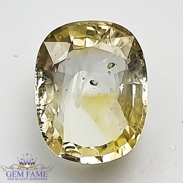 Yellow Sapphire 2.87ct (Pukhraj) Stone Ceylon