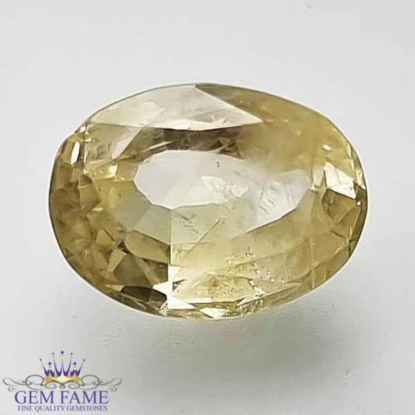 Yellow Sapphire 2.36ct (Pukhraj) Stone Ceylon