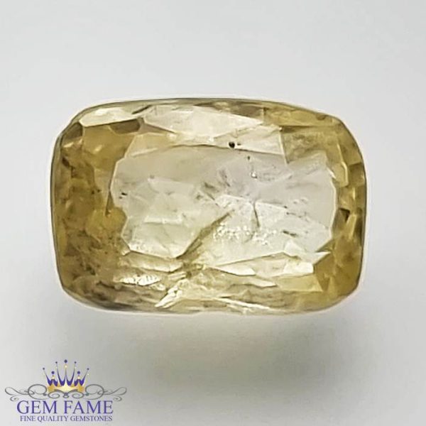 Yellow Sapphire 3.10ct (Pukhraj) Stone Ceylon
