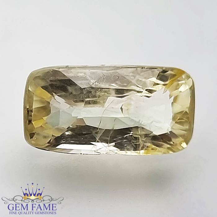 Yellow Sapphire 3.88ct (Pukhraj) Stone Ceylon