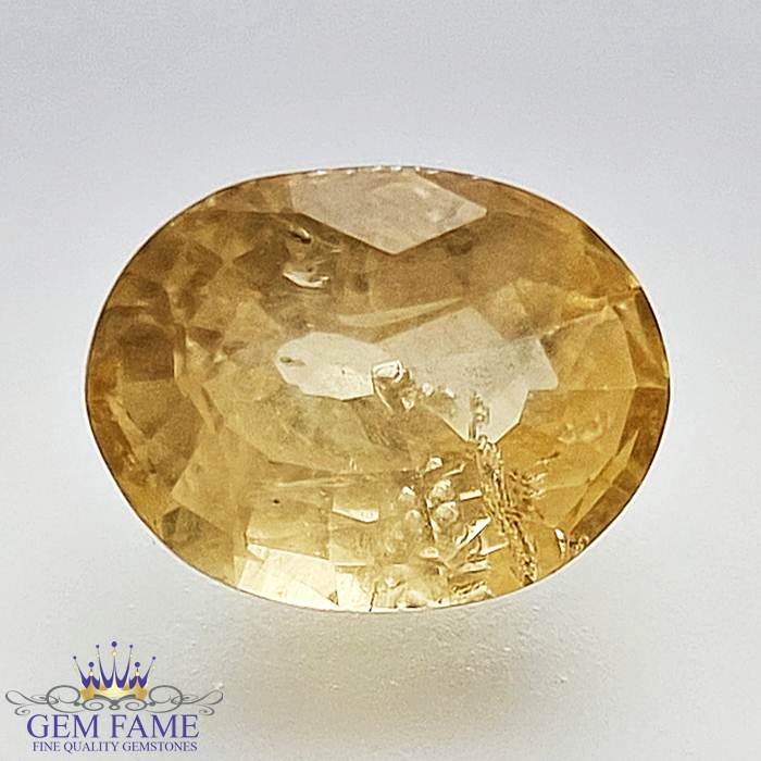 Yellow Sapphire 4.65ct (Pukhraj) Stone Ceylon