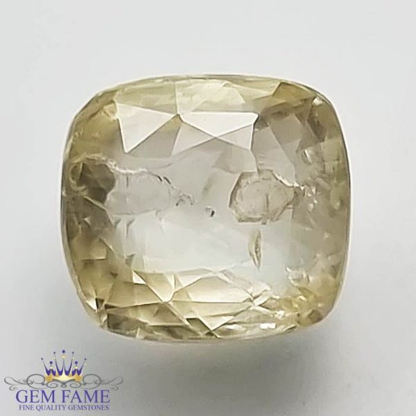 Yellow Sapphire 4.01ct (Pukhraj) Stone Ceylon