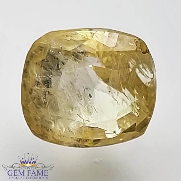 Yellow Sapphire 3.68ct (Pukhraj) Stone Ceylon