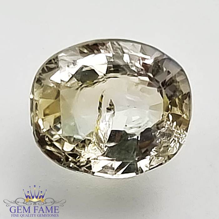 Yellow Sapphire 1.61ct (Pukhraj) Stone Ceylon