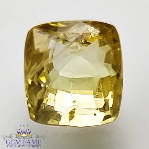 Yellow Sapphire 1.54ct (Pukhraj) Stone Ceylon