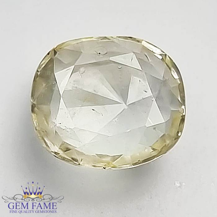 Yellow Sapphire 2.62ct (Pukhraj) Stone Ceylon