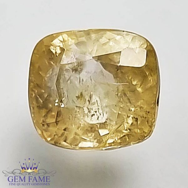 Yellow Sapphire 3.03ct (Pukhraj) Stone Ceylon
