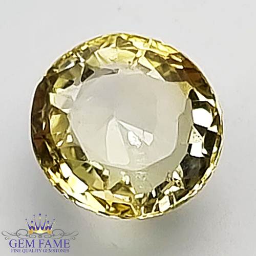 Yellow Sapphire 1.16ct (Pukhraj) Stone Ceylon