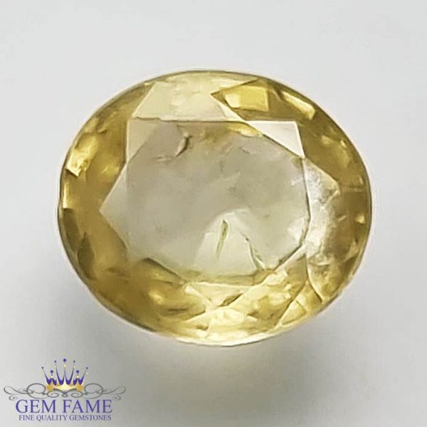 Yellow Sapphire 1.80ct (Pukhraj) Stone Ceylon