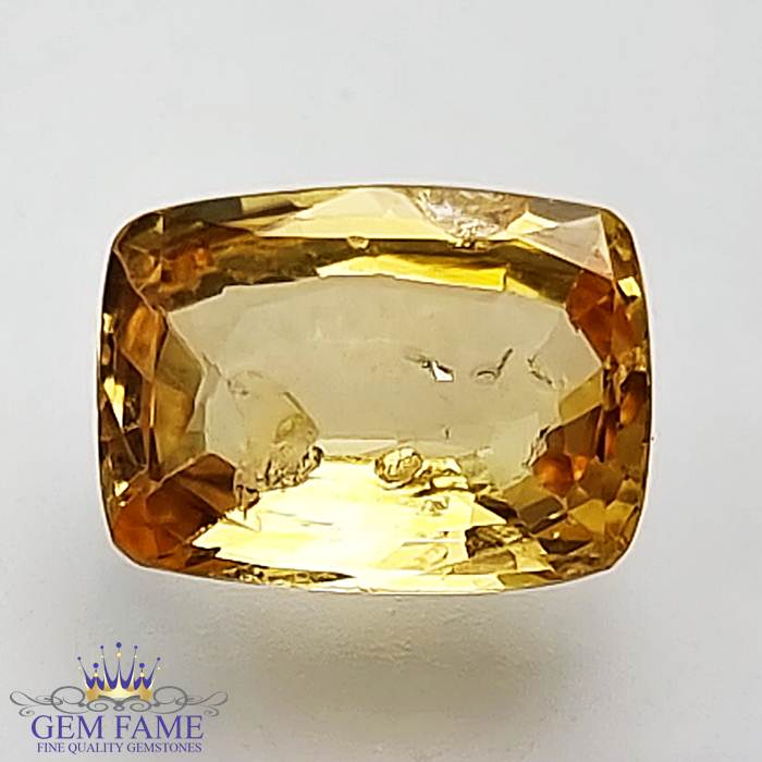 Yellow Sapphire 1.87ct (Pukhraj) Stone Ceylon