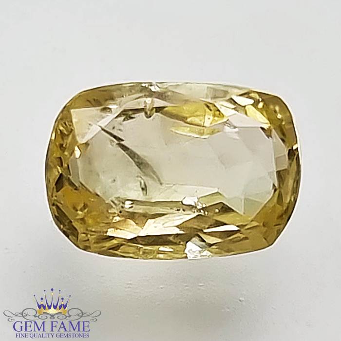 Yellow Sapphire 1.83ct (Pukhraj) Stone Ceylon