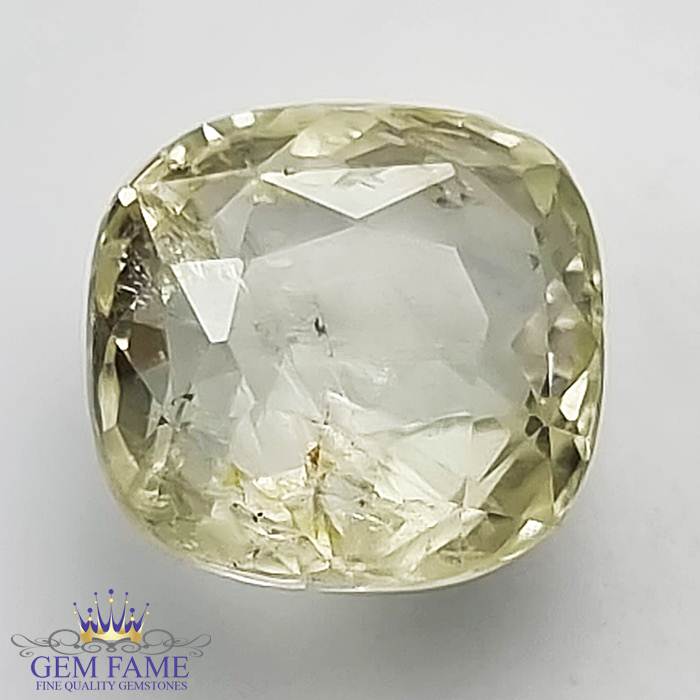 Yellow Sapphire 3.85ct (Pukhraj) Stone Ceylon