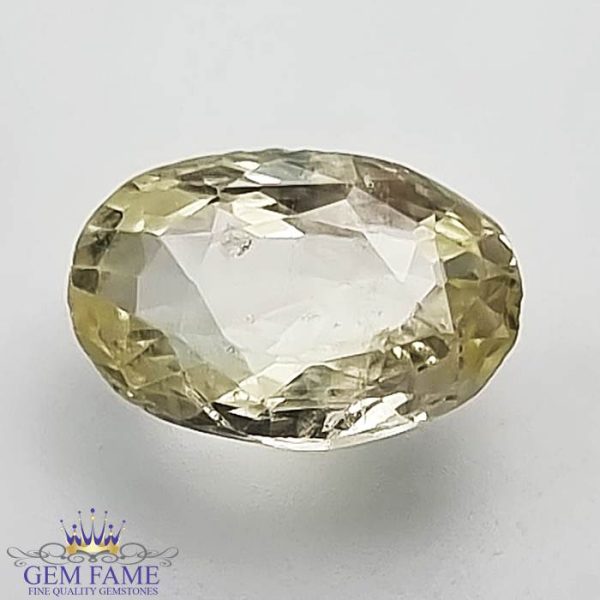 Yellow Sapphire 1.95ct (Pukhraj) Stone Ceylon