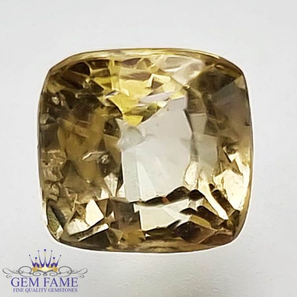Yellow Sapphire 2.57ct (Pukhraj) Stone Ceylon