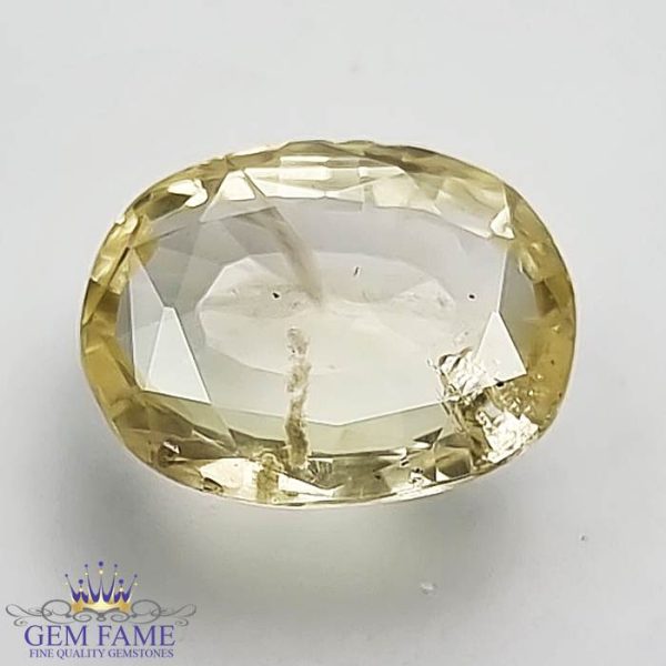 Yellow Sapphire 3.80ct (Pukhraj) Stone Ceylon