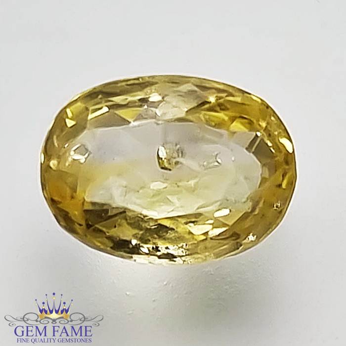 Yellow Sapphire 1.57ct (Pukhraj) Stone Ceylon