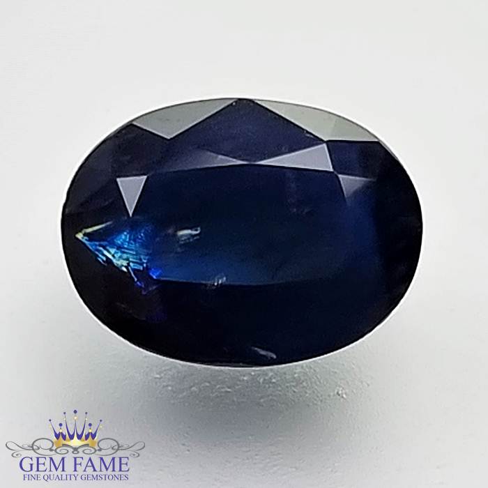 Blue Sapphire 2.16ct (Neelam) Gemstone Ceylon