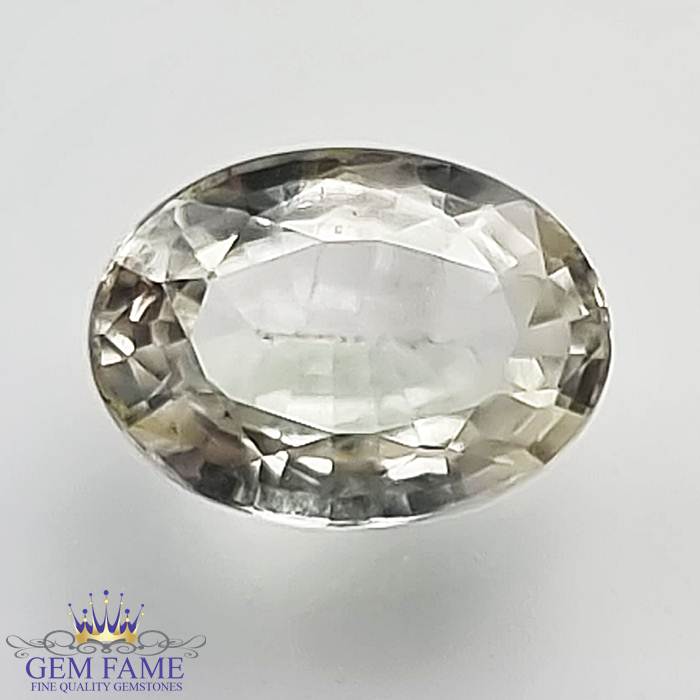 White Sapphire 1.67ct Gemstone Ceylon