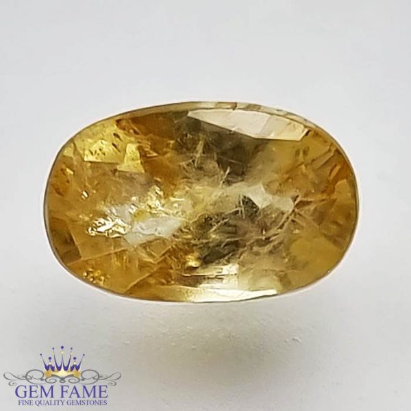 Yellow Sapphire 1.91ct (Pukhraj) Stone Ceylon