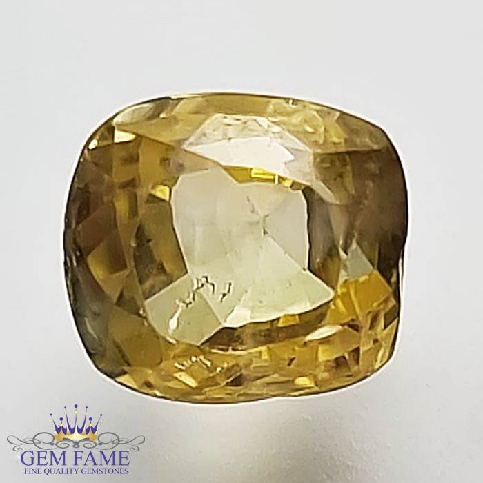 Yellow Sapphire 2.32ct (Pukhraj) Stone Ceylon