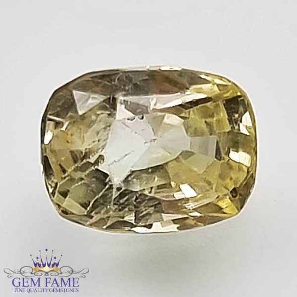 Yellow Sapphire 1.58ct (Pukhraj) Stone Ceylon