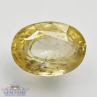 Yellow Sapphire 2.11ct (Pukhraj) Stone Ceylon