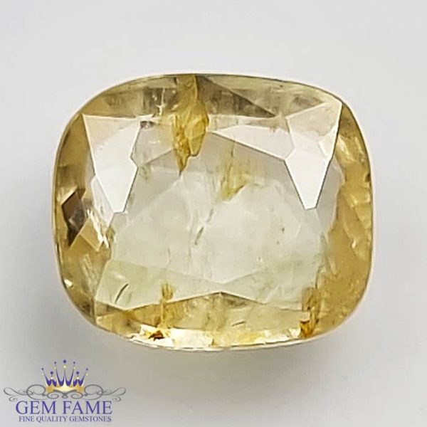 Yellow Sapphire 2.64ct (Pukhraj) Stone Ceylon
