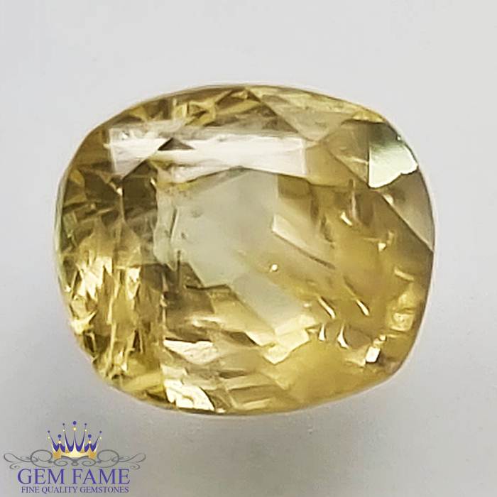 Yellow Sapphire 1.82ct (Pukhraj) Stone Ceylon