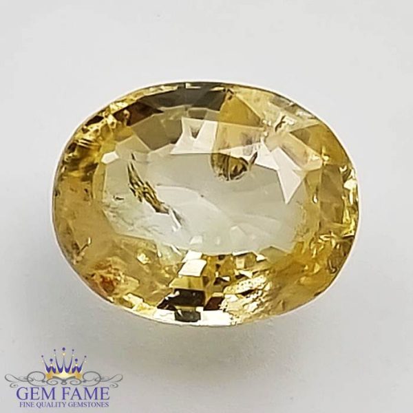 Yellow Sapphire 2.20ct (Pukhraj) Stone Ceylon