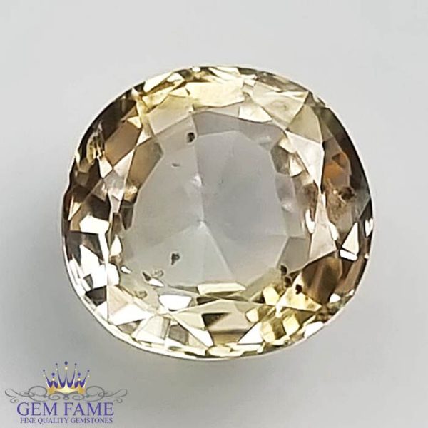 Yellow Sapphire 2.08ct (Pukhraj) Stone Ceylon