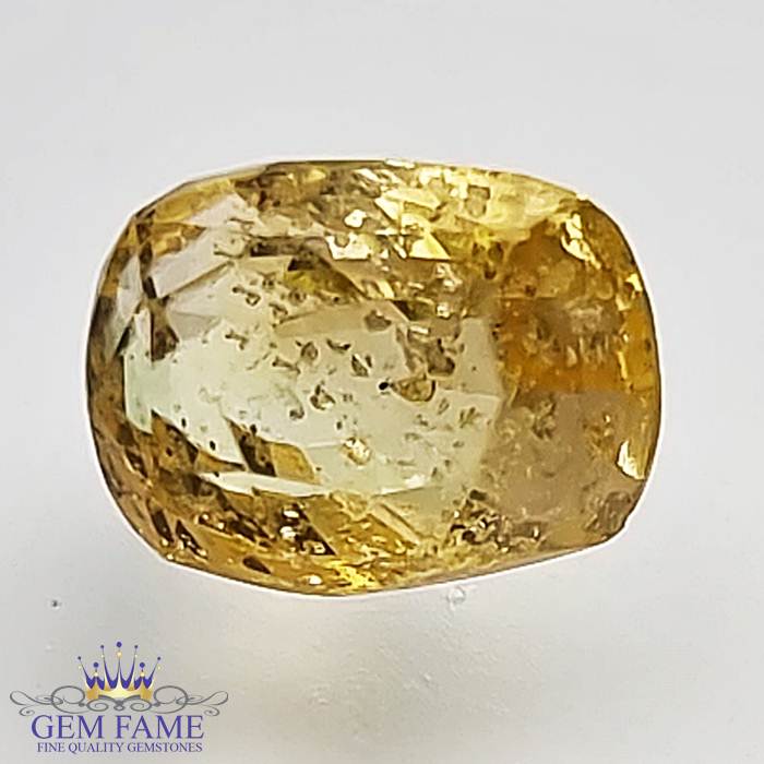Yellow Sapphire 2.49ct (Pukhraj) Stone Ceylon