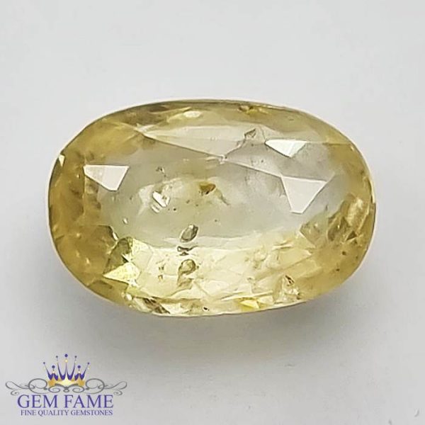 Yellow Sapphire 2.74ct (Pukhraj) Stone Ceylon