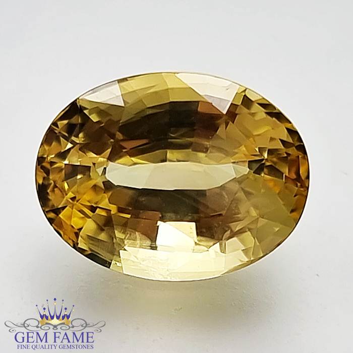 Yellow Sapphire 6.02ct (Pukhraj) Stone Ceylon