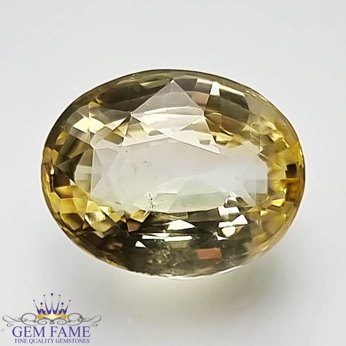 Yellow Sapphire 5.01ct (Pukhraj) Stone Ceylon