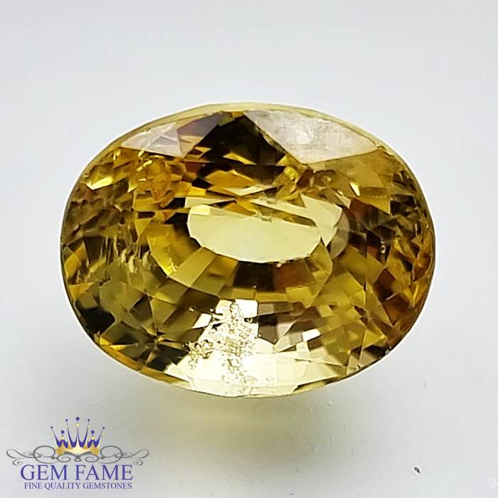 Yellow Sapphire 5.15ct (Pukhraj) Stone Ceylon