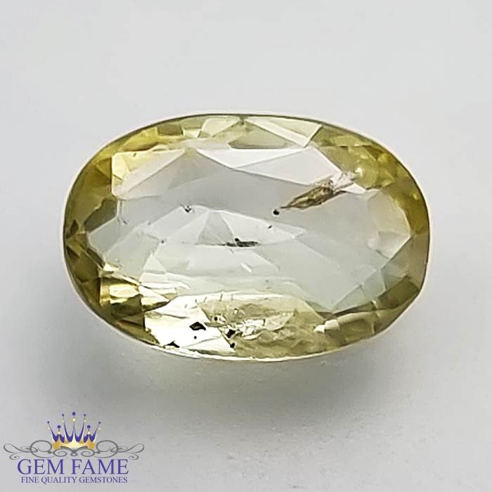 Yellow Sapphire 1.86ct (Pukhraj) Stone Ceylon