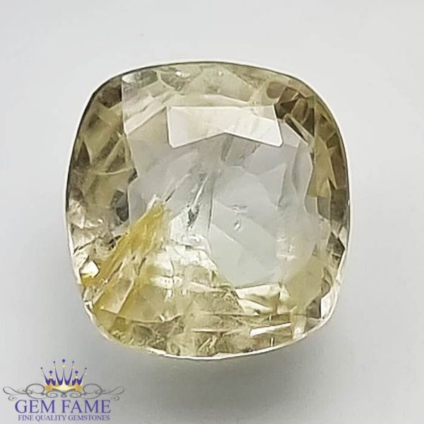 Yellow Sapphire 2.62ct (Pukhraj) Stone Ceylon