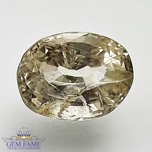 Yellow Sapphire 2.55ct (Pukhraj) Stone Ceylon