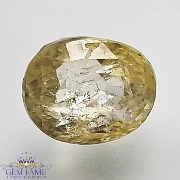Yellow Sapphire 2.70ct (Pukhraj) Stone Ceylon