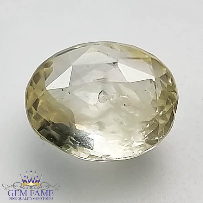 Yellow Sapphire 3.67ct (Pukhraj) Stone Ceylon