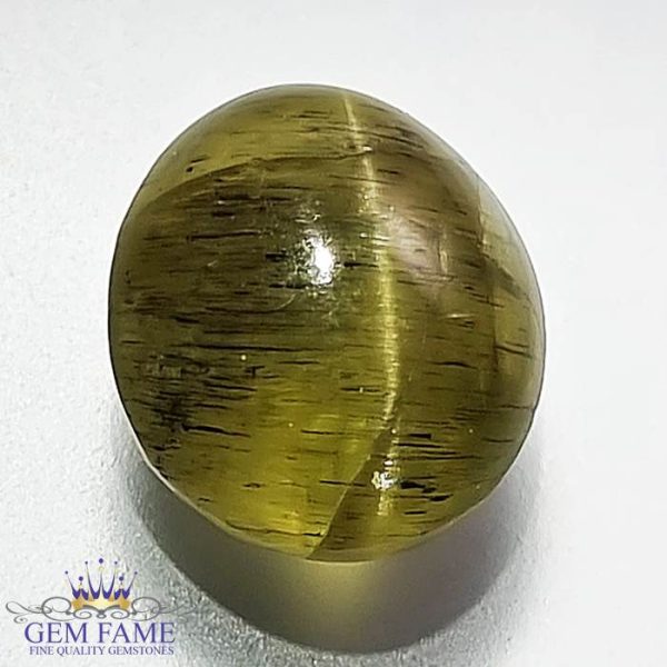 Apatite Cat's Eye Gemstone 7.75ct