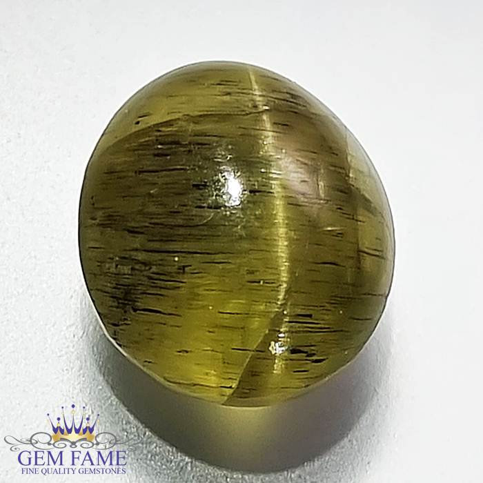 Apatite Cat's Eye Gemstone 7.75ct