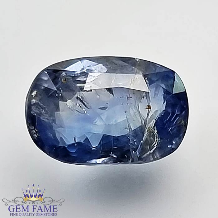 Blue Sapphire 3.31ct (Neelam) Gemstone Ceylon